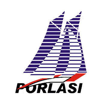 Logo PB. PORLASI (Persatuan Olahraga Layar Seluruh Indonesia)