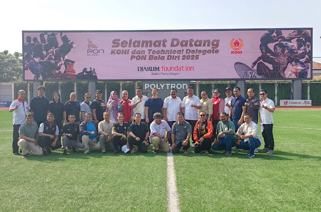 Rapat Koordinasi KONI dan TD PON Bela Diri/2025 di Kudus Menutup Rangkaian Visitasi
