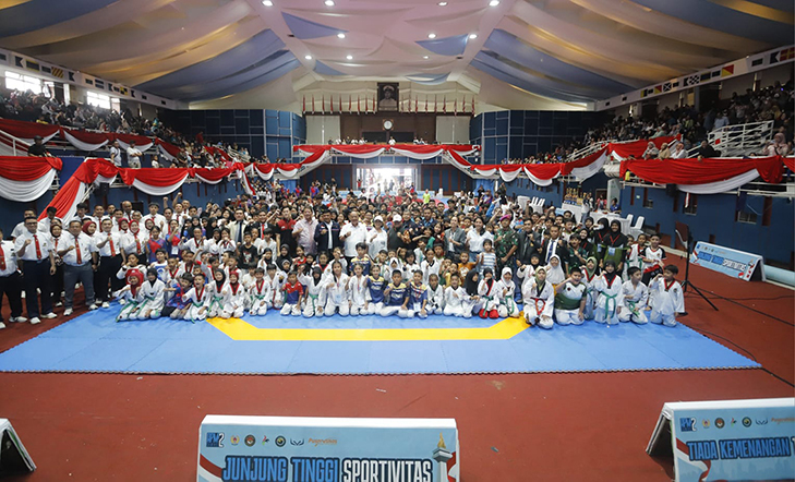 Resmi Dibuka Ketum KONI Pusat, APM Taekwondo Championship Series 2 Tahun 2025 Diyakini Lahirkan Atlet Masa Depan Indonesia