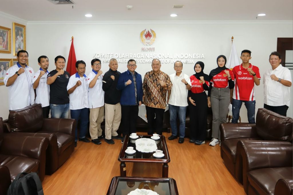 Ketum KONI Pusat Berikan Semangat kepada Atlet Bola Tangan yang Berlaga pada Kualifikasi Asia