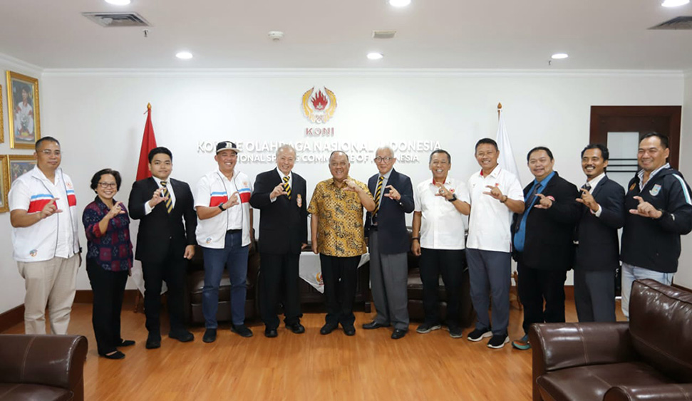 KONI Pusat Dukung Penyelenggaraan 6th Asia – Pasific Hayashi-Ha Shito Ryu Kai Karate
