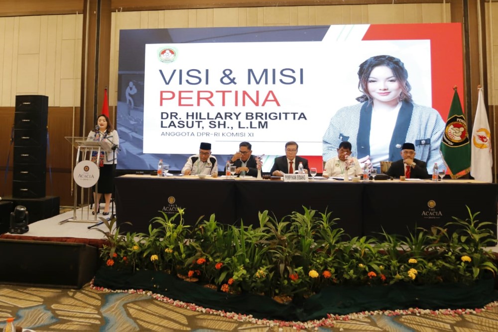 Dr. Hillary Brigitta Lasut Terpilih sebagai Ketum PP.Pertina 2025-2029