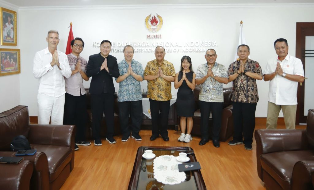 Ketum KONI Pusat Melepas Atlet Indonesia yang Berlaga pada The 6th Asian Yogasana Championship 2025