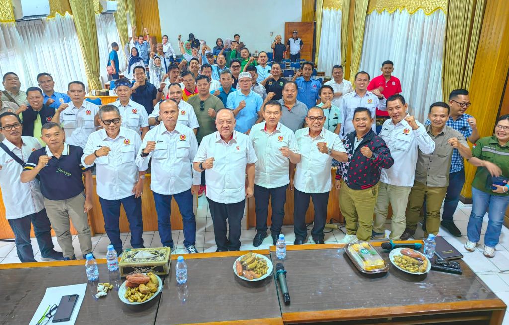 Bertemu KONI di Seluruh Jambi, Ketum KONI Pusat Tegaskan: Kita Kuat Karena Kita Bersatu