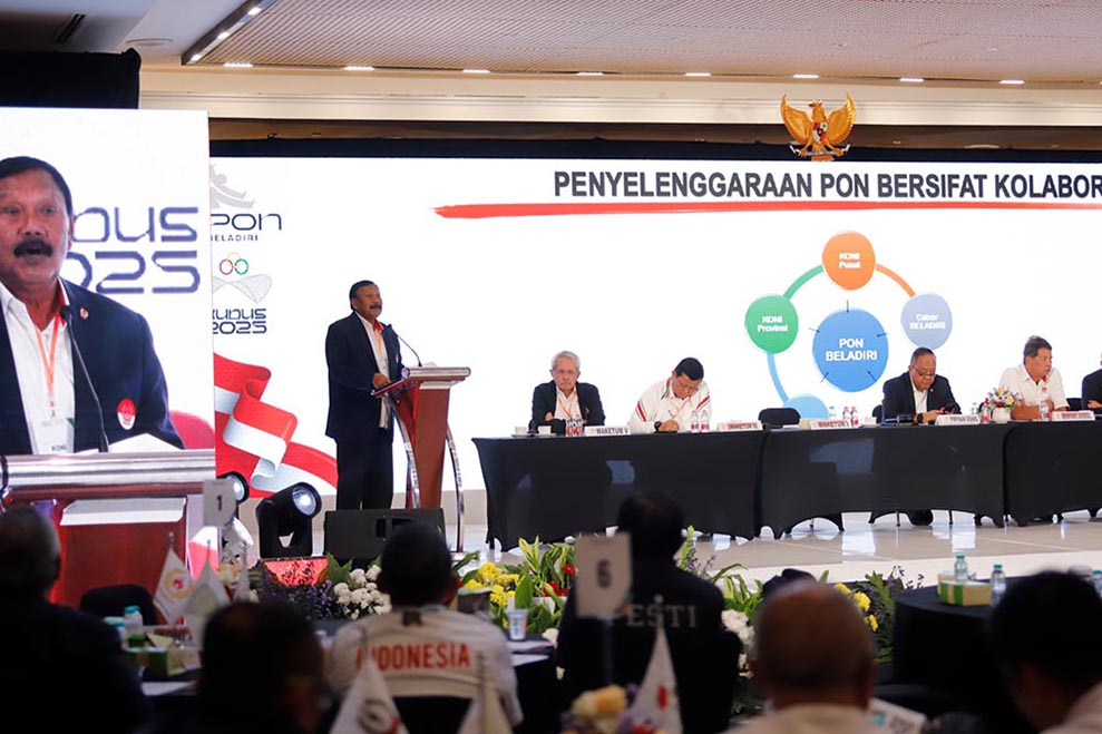 KONI Pusat Sosialisasikan Progres Persiapan PON Bela Diri 2025 dan PON XXII/2028 di NTB-NTT