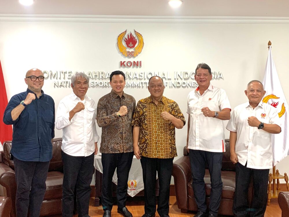Terima Kunjungan Ketum PP.IMI Terpilih, Ketum KONI Pusat Singgung Inovasi Olahraga Bermotor