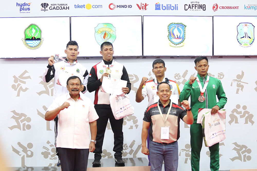 Hari Kedua PON Bela Diri Kudus 2025, Gulat dan Tarung Derajat Resmi Dimulai