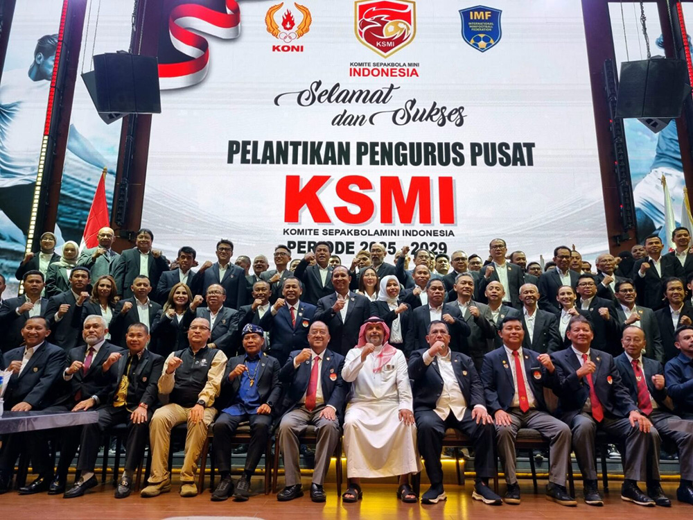 KONI Pusat Dukung KSMI Gelar Piala Dunia Sepak Bola Mini Tahun 2026