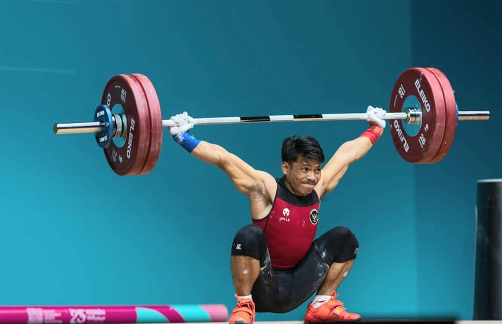 Emas Pertama pada ISG 2025! Muhammad Husni Sabet 3 Emas Angkat Besi