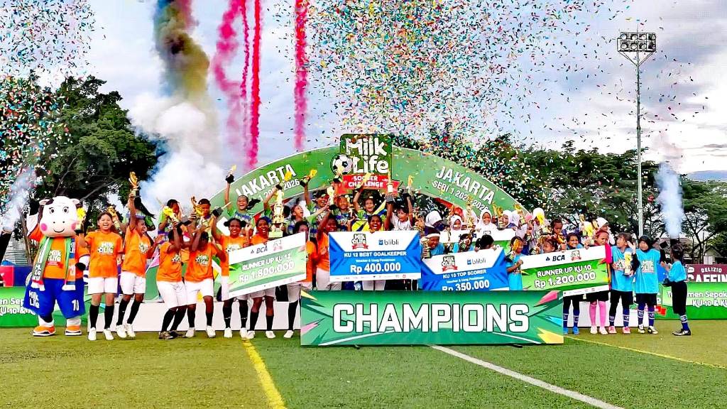 Saksikan Final di Jakarta, Ketum KONI Pusat Puji Gelaran MilkLife Soccer Challenge