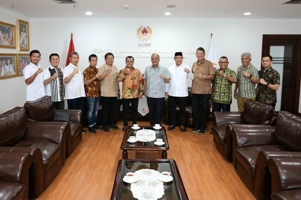 Anggota DPD RI Achmad Azran Bertemu Ketum KONI Pusat Bahas Olahraga DKI Jakarta