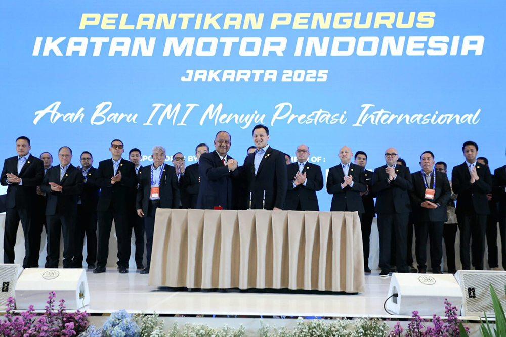 KONI Pusat Resmi Lantik Moreno Soeprapto sebagai Ketua Umum IMI 2025-2030