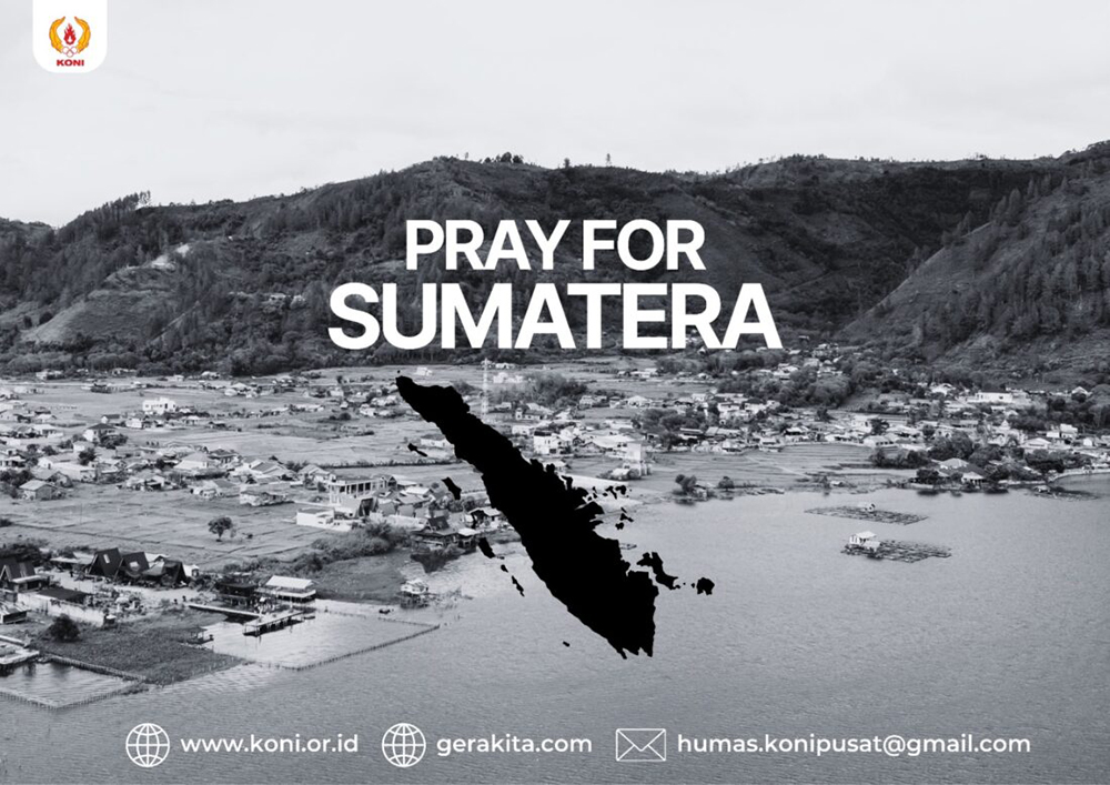 Duka Sumatera Duka Kita: KONI Pusat Serukan Solidaritas Masyarakat Olahraga