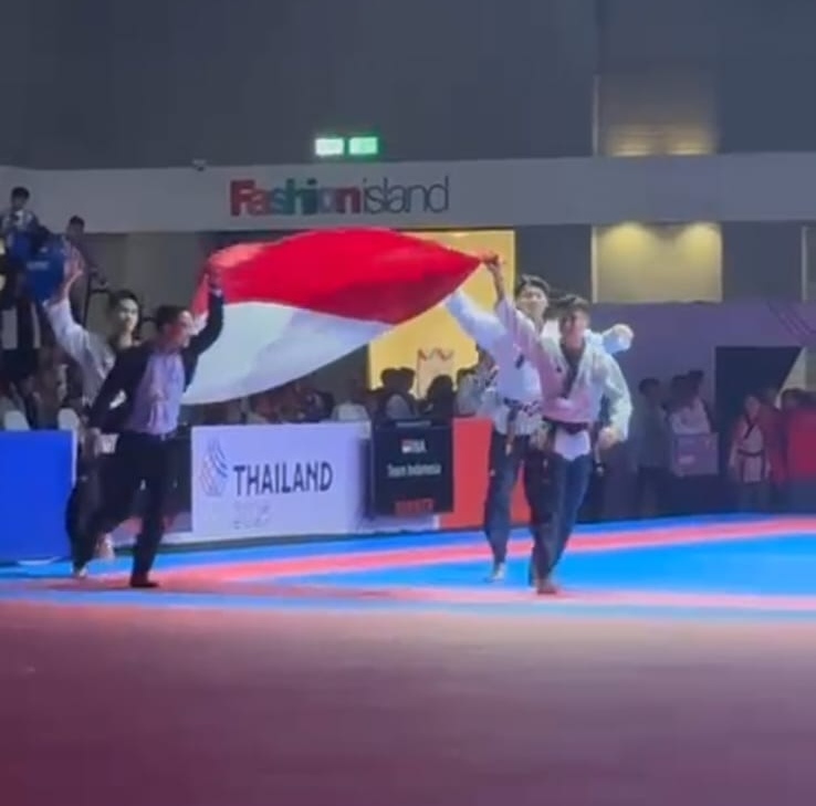 Taekwondo Persembahkan Emas Pertama Indonesia di SEA Games Thailand 2025