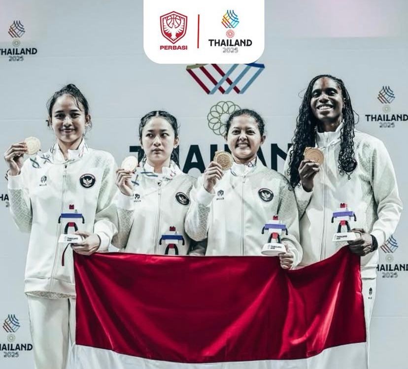 Sejarah Baru: Timnas Basket 3x3 Putri Indonesia Raih Emas di SEA Games 2025 Thailand