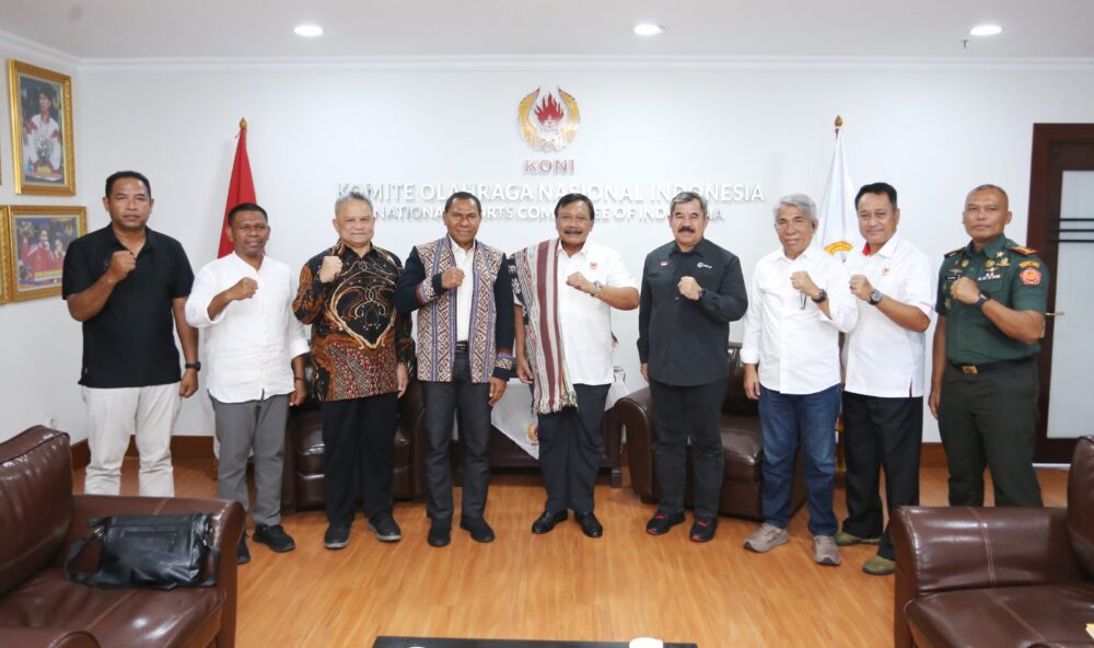 Waketum I KONI Pusat Terima Kunjungan Wakil Gubernur NTT Bahas Perencanaan PON XXII/2028 NTT-NTB