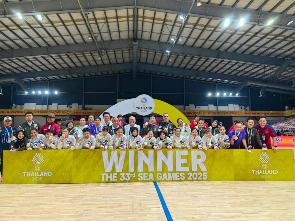 Timnas Futsal Putri Indonesia Sabet Medali Perak SEA Games 2025
