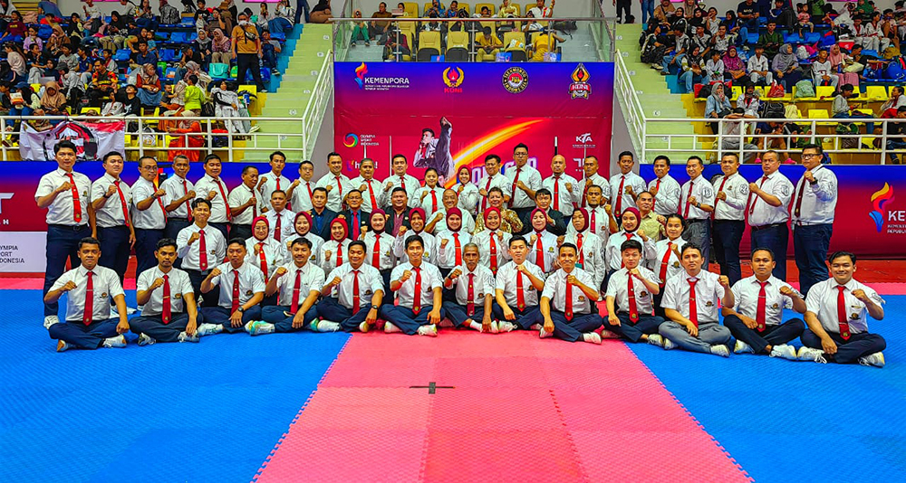 Tinjau KONI Cup Series 6, Ketum KONI Pusat Puji Kualitas Pembinaan Taekwondo