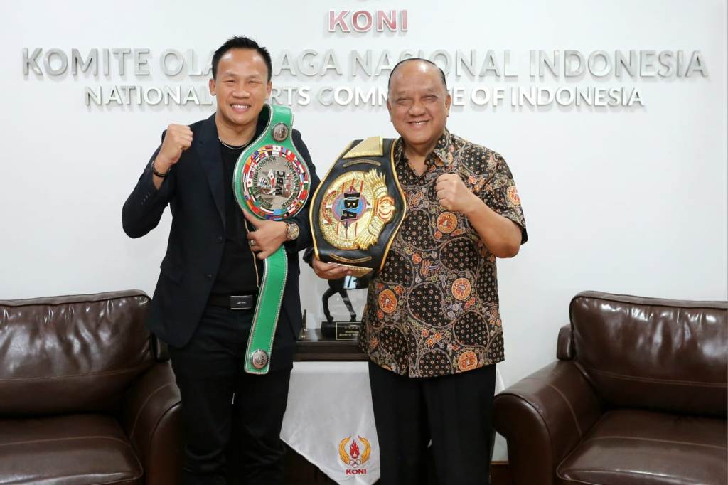 Ketum KONI Kalbar Berstatus Juara Dunia, Daud Yordan Dapat Apresiasi Khusus Marciano Norman