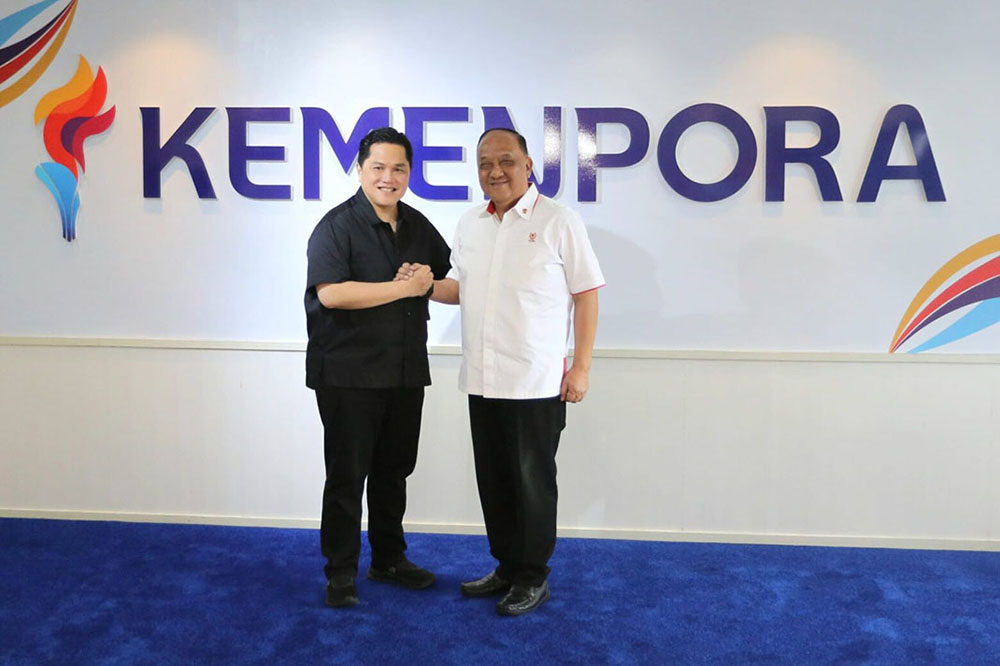 KONI Laporkan Progres PON XXII/2028 NTT-NTB ke Menpora RI