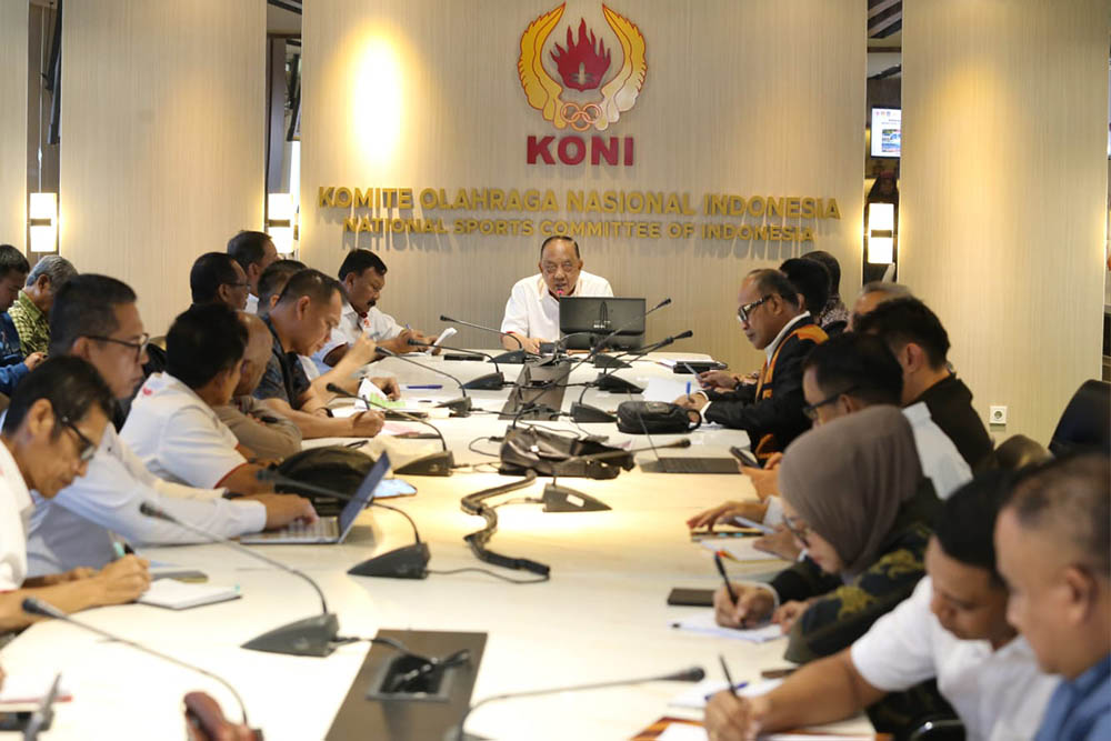 Ketum KONI Pusat Pimpin Finalisasi Persiapan PON XXII/2028: Maksimalkan APBD dan Fokus Olahraga Olimpiade