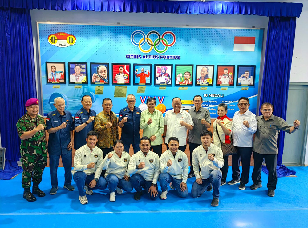 Resmikan Wall of Fame, Ketum KONI Pusat Optimistis Prestasi Angkat Besi Indonesia Semakin Membanggakan
