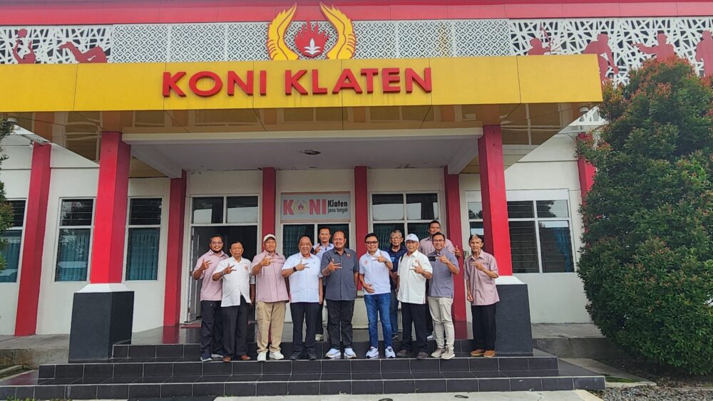 Berkunjung Ke KONI Kabupaten Klaten, Ketum KONI Pusat Dorong Optimalisasi Fasilitas  Olahraga