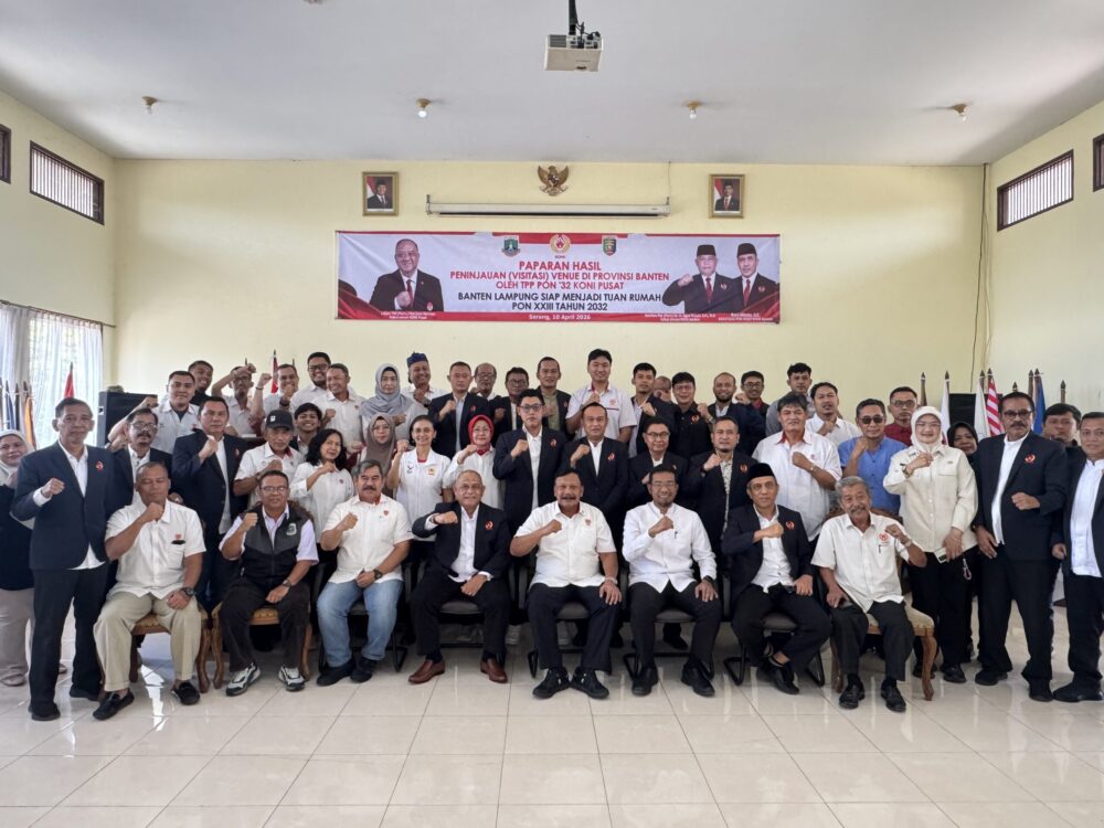Visitasi Tuntas Dilaksanakan, Banten Dinilai Siap Jadi Tuan Rumah PON XXIII/2032