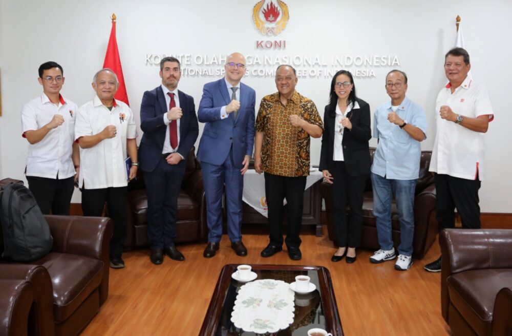 KONI Pusat Jajaki Kerja Sama dengan Prancis