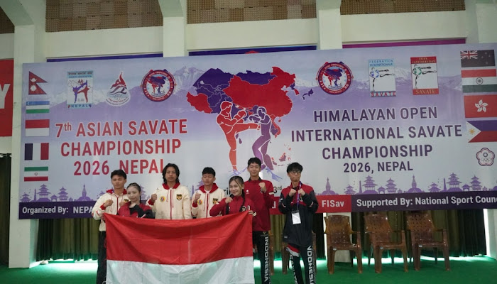 Indonesia Borong 5 Emas di Asian Savate Championship 2026