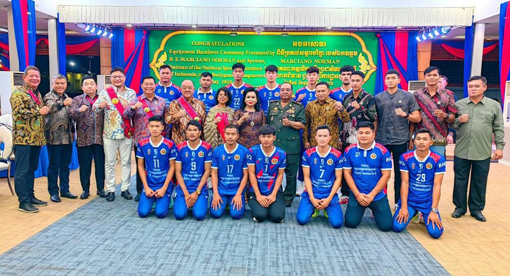 Bangun Diplomasi  Olahraga, KONI Pusat Pererat Hubungan Bilateral Indonesia – Kamboja