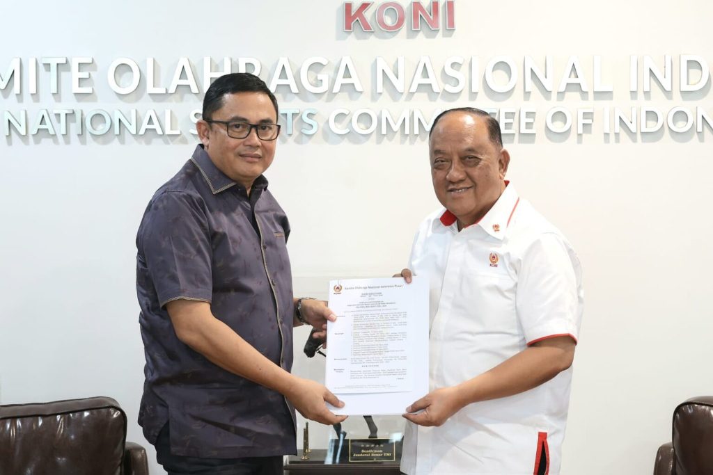 Ketum KONI Pusat Optimistis Masa Depan PB PDBI yang Dipimpin Kabais TNI Letjen Robi Herbawan