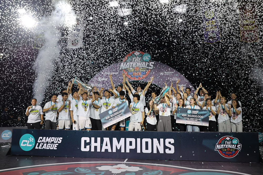 Tekuk UKSW 47-45, Perbanas Juara Basket Putra Campus League The Nationals 2026