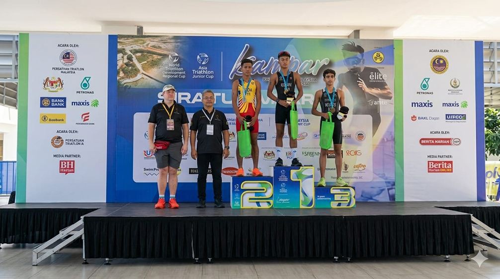 Atlet Triathlon Indonesia Sabet Medali Emas dan Perak di Asia Triathlon Junior Cup 2026  Tirto Prima Putra 13/06/2026