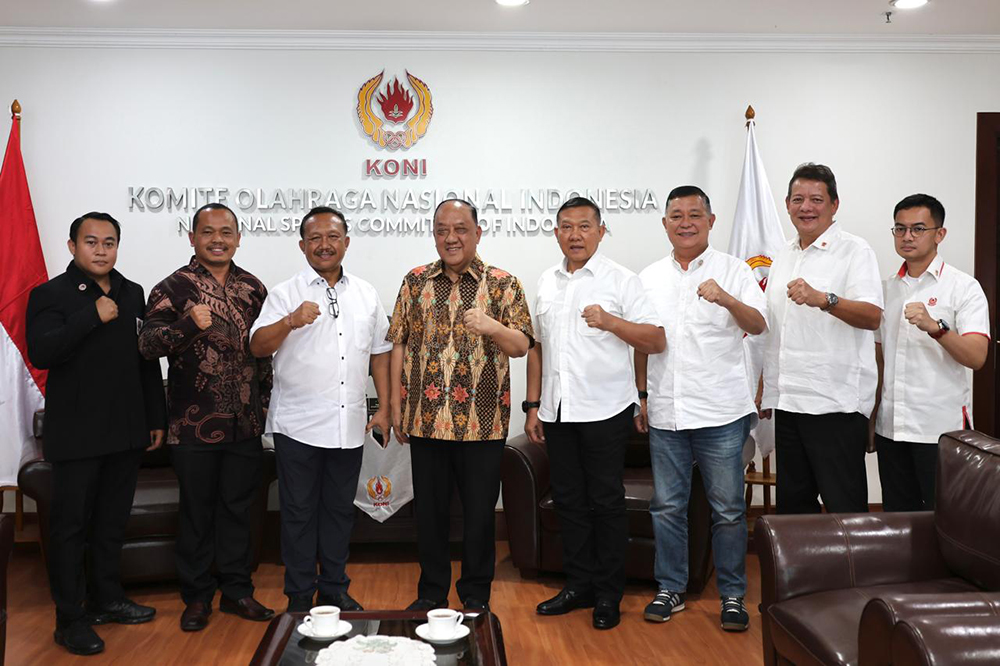 Ketum KONI Pusat Dukung Penuh PP IBCA MMA Gelar Kejuaraan Asia di Bali