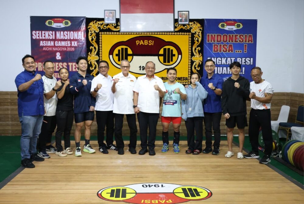 Saksikan Seleknas, Ketum KONI Pusat Dukung Persiapan Atlet Angkat Besi pada Asian Games Aichi Nagoya 2026
