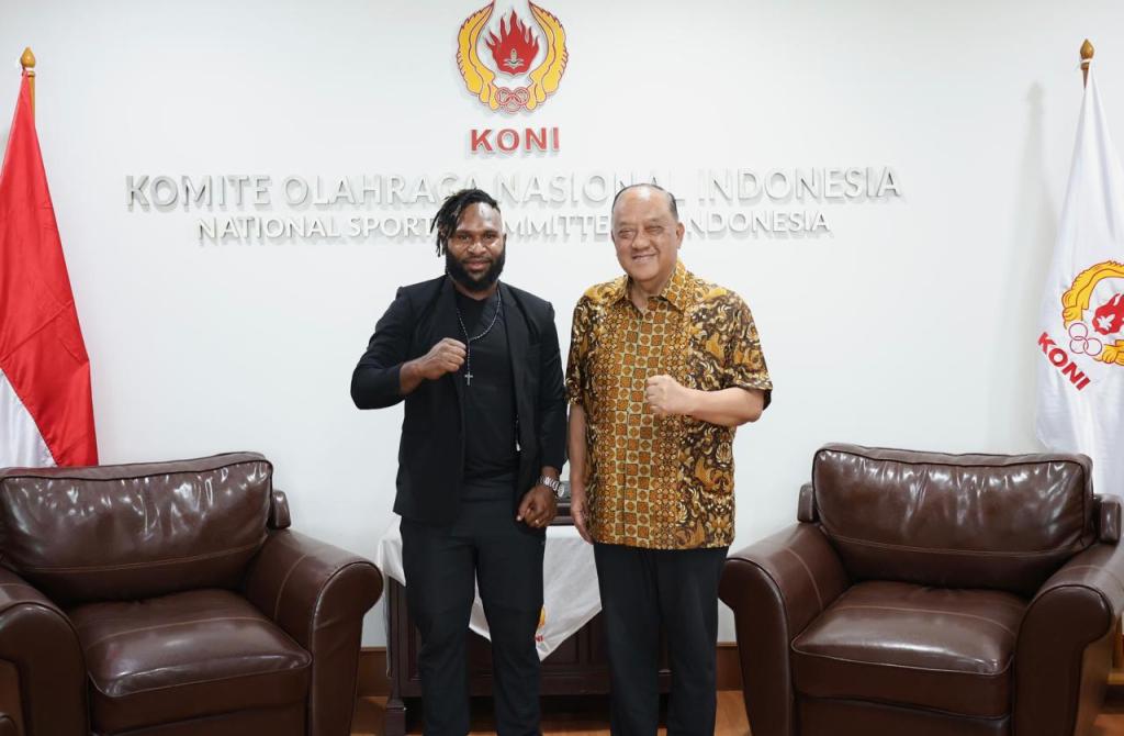 Terima KONI Kabupaten Puncak, Marciano Norman Saran Fokus Bina Cabor Unggulan