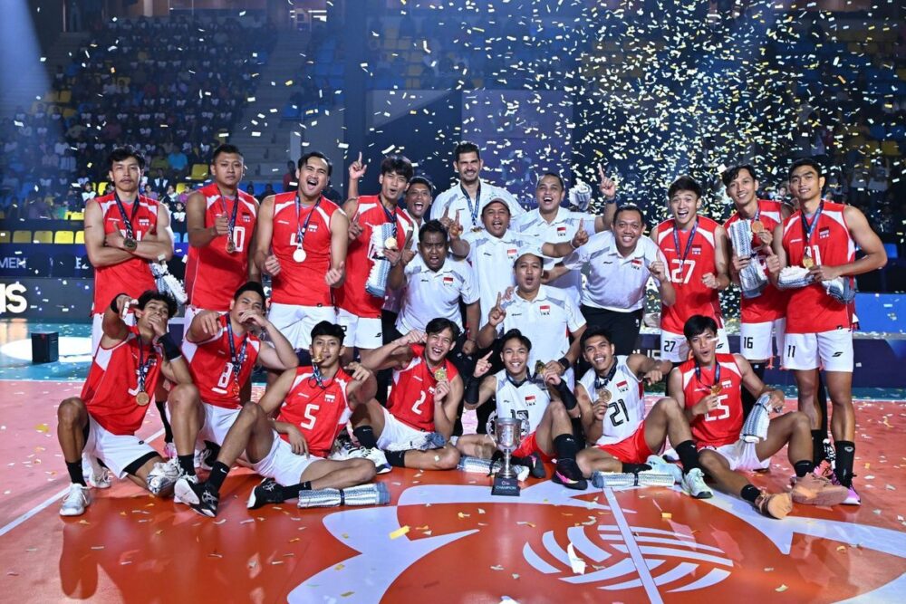 Cetak Sejarah Baru! Timnas Voli Putra Indonesia Juara AVC Men’s Cup 2026 Usai Bungkam Korsel