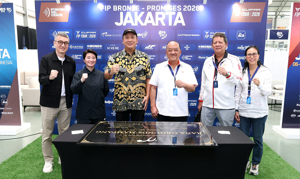 Ketum KONI Pusat Resmikan RANA Grounds, Sebagai Fasilitas Padel Berstandar Internasional