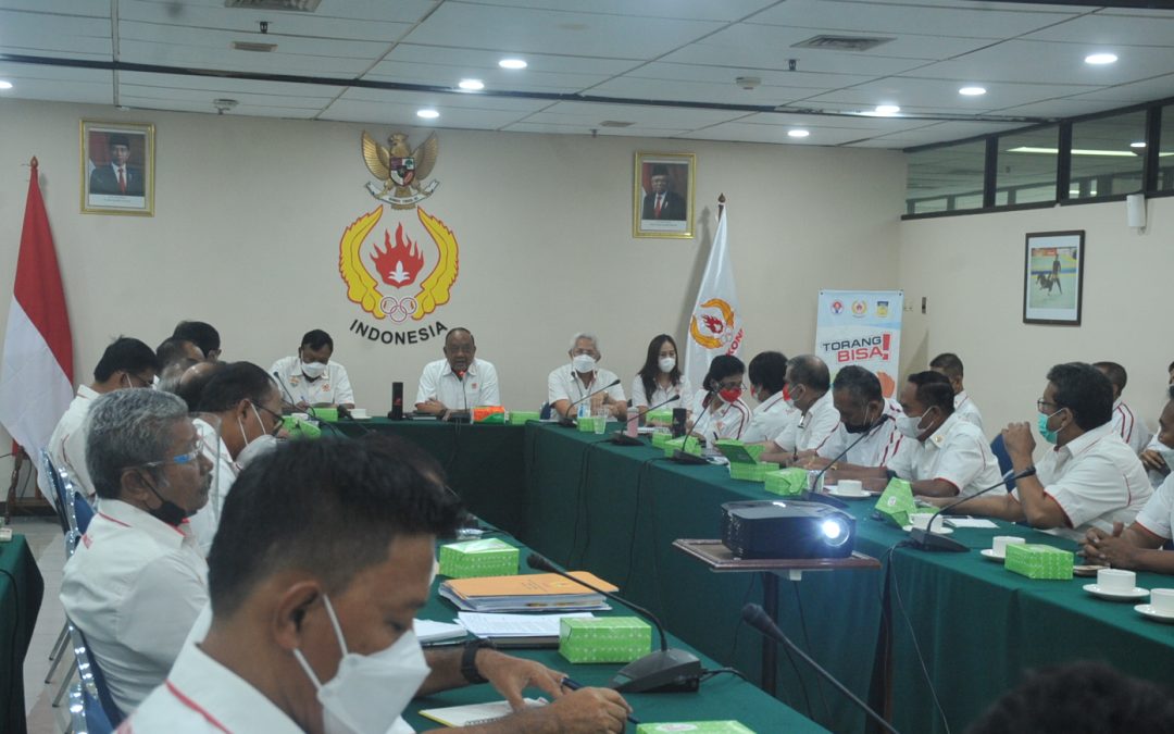 Gelar Rapat Pleno 2022, KONI Pusat Bertekad Tingkatkan Kualitas Pembinaan Olahraga Prestasi Indonesia