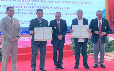 Tingkatkan Pembinaan Atlet, KONI Sumut Bekerja Sama dengan Majlis Sukan Negara Malaysia (MSN)