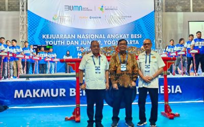 Kejurnas Angkat Besi Remaja dan Junior 2022 Diselenggarakan di DIY dengan Dukungan PT. Pupuk Indonesia